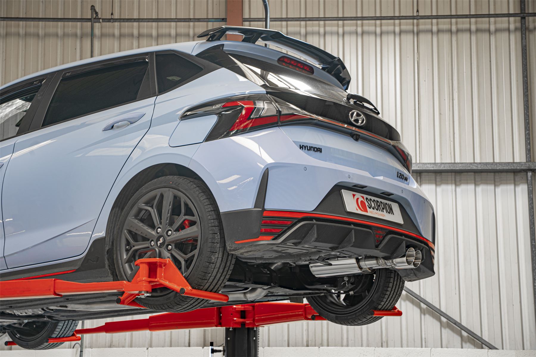 Scorpion Exhaust GPF-Back With Electronic Valve Hyundai i20N 2021-2025