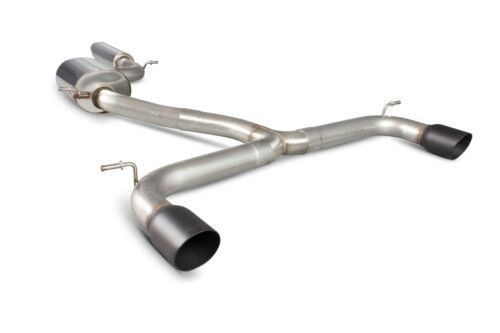 Scorpion Exhaust Res Cat-Back (Black) Volkswagen Golf MK7 GTI 2013-2016