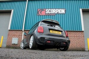 Scorpion Exhaust Res Cat-Back Mini Cooper S F56 3-Door Non-GPF Model 2014-2018