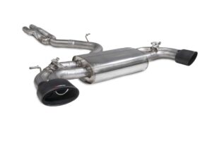 Scorpion Exhaust Non-Res GPF-Back System With Valves Ascari EVO Tailpipe Audi TT RS MK3 Non-GPF Model 2017-2018