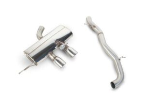 Scorpion Exhaust Non-Res Cat-Back Valved Volkswagen Golf Mk6 R 2.0 Tsi 2009-2013