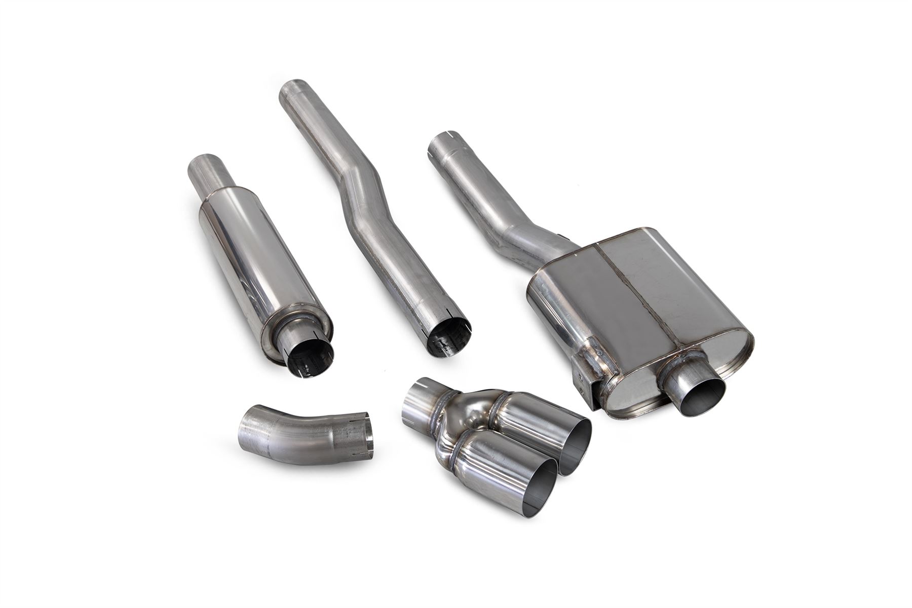 Scorpion Exhaust Res Cat-Back 3" Mini Cooper S F56 3-Door Non-GPF Model 2014-2018