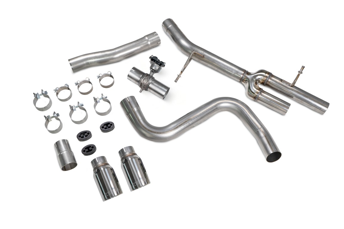 Scorpion Exhaust Predator GPF-Back System With Electronic Valve Daytona Tailpipe Ford Fiesta MK8 ST (Post September 2020) 2020-2021