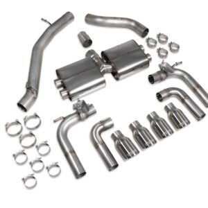 Scorpion Exhaust Non-Res Cat System With Valves Audi S3 Saloon 8V 2013-2020