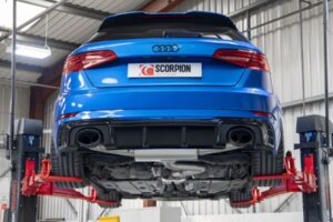Scorpion Exhaust Resonated GPF-Back System Audi RS3 8V Facelift (GPF and Non-GPF models) 2017-2020