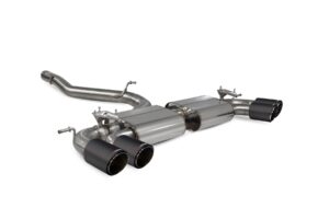 Scorpion Exhaust Non-Res Cat-Back Valved Volkswagen Golf R MK7.5 Facelift GPF & Non-GPF Models 2017-2020