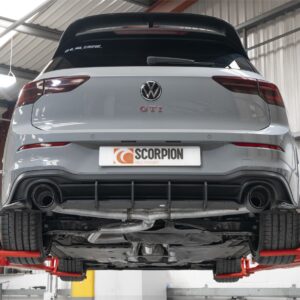 Scorpion Exhaust Resonated Predator GPF System Volkswagen Golf GTI MK8/MK 8.5 Clubsport 2020-2026