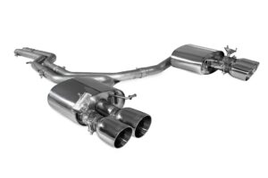 Scorpion Exhaust Non-Resonated Half System Daytona Tailpipe Audi S4 B9 Quattro 3.0T V6 Avant Saloon Non-GPF Models 2017-2019