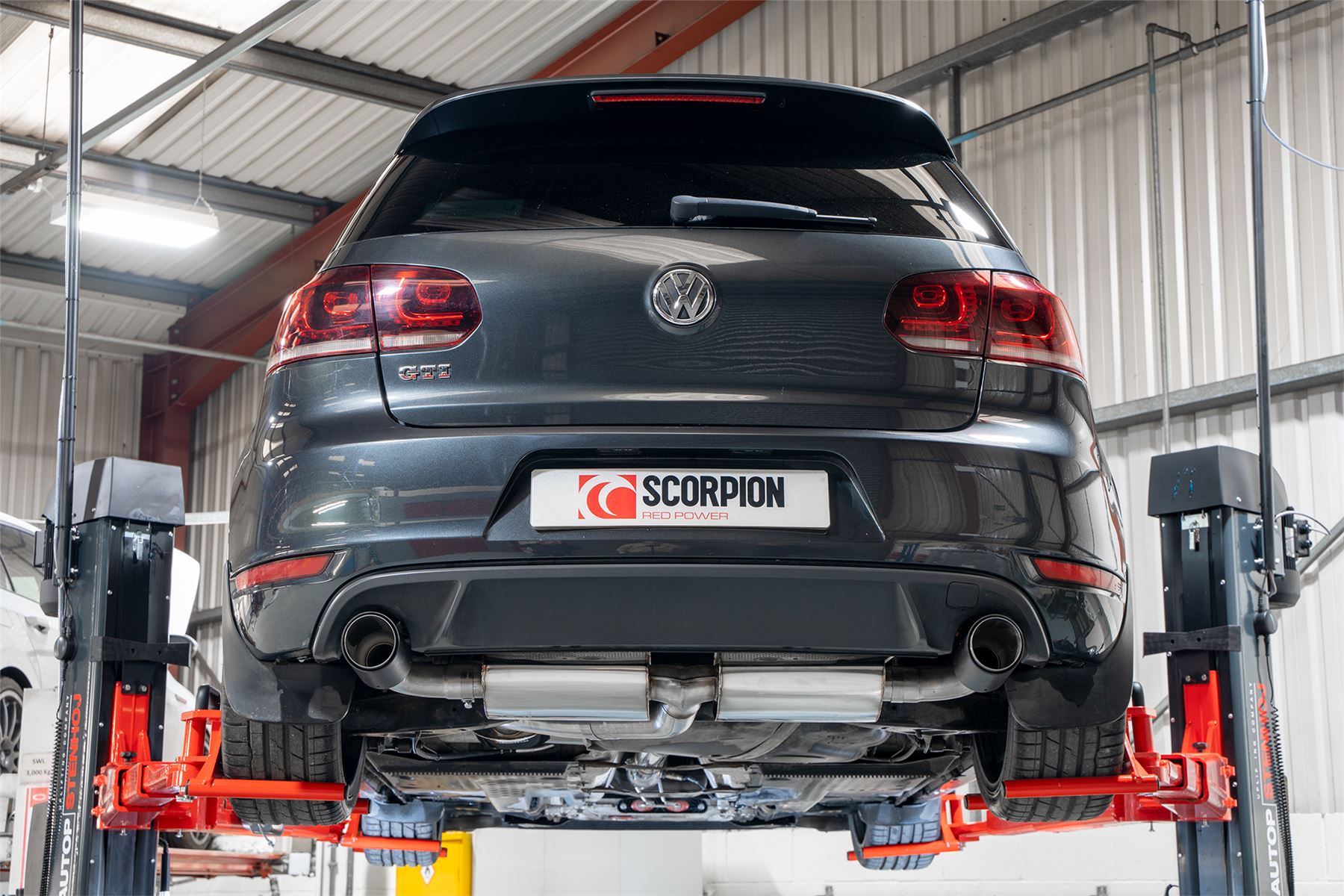 Scorpion Exhaust Resonated Cat-Back System Volkswagen Golf GTI Mk6 Edition 35 2009-2013