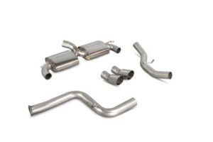 Scorpion Exhaust Non-Res Cat-Back Ford Focus MK2 RS 2009-2011