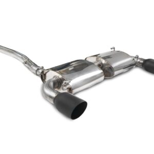 Scorpion Exhaust Resonated Secondary Cat-Back System Daytona Black Ceramic Tailpipe Toyota GT86 2012-2025