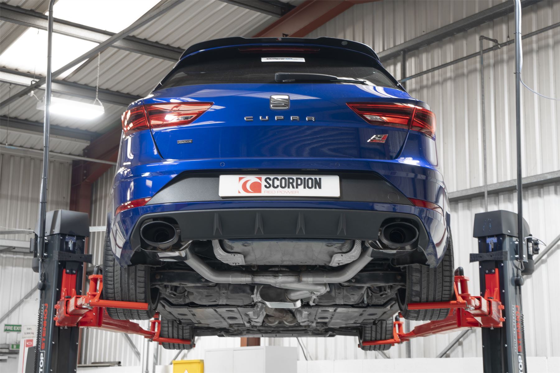 Scorpion Exhaust Resonated GPF Back Seat Leon Cupra ST 300 4Drive 2018-2022