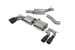Scorpion Resonated Cat/GPF-Back system Volkswagen Golf R MK8/8.5 GPF Model 2021-2026