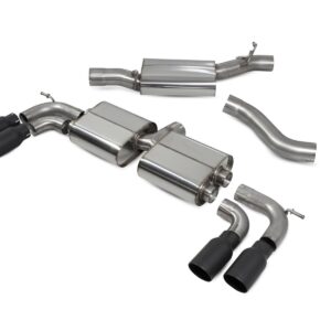 Scorpion Resonated Cat/GPF-Back system Volkswagen Golf R MK8/8.5 GPF Model 2021-2026