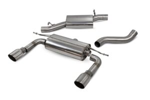 Scorpion Exhaust Res Cat-Back No-Valves Audi TT MK3 2.0 TFSi Quattro Coupe Non-GPF Model 2014-2019