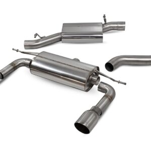 Scorpion Exhaust Res Cat-Back No-Valves Audi TT MK3 2.0 TFSi Quattro Coupe Non-GPF Model 2014-2019