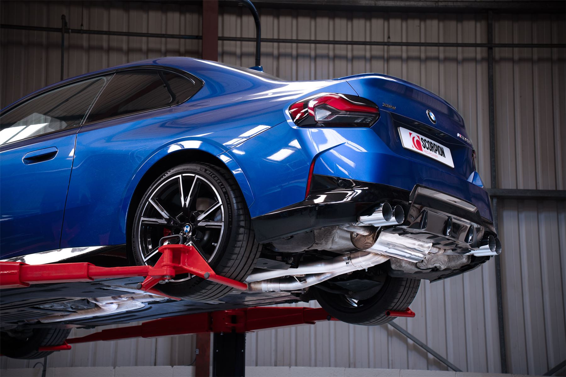 Scorpion Exhaust GPF-Back System Elec Valve STW Trim BMW M240i G42 ROW Non-GPF 2021-2026