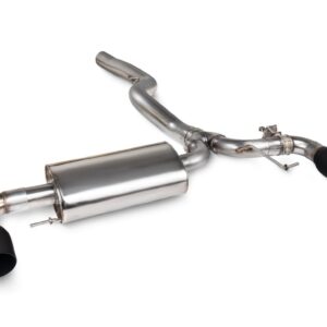 Scorpion Exhaust GPF-Back System With Electronic Valve Daytona Black Ceramic Tailpipe BMW 230i G42 Including xDrive GPF Model 2021-2026