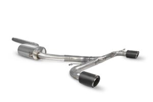 Scorpion Exhaust Resonated Predator Cat-Back System Volkswagen Scirocco R 2009-2017