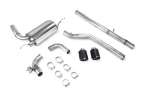Scorpion Exhaust Cat-Back System With Electronic Valve Ascari Tailpipe Ford Focus MK3 RS Non-GPF Model 2016-2019