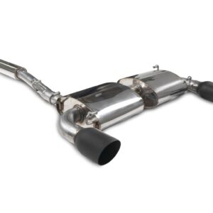 Scorpion Exhaust Non-Resonated Cat-Back System Daytona Black Ceramic Tailpipe Toyota GR86 2021-2026