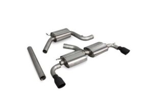 Scorpion Exhaust Res Cat-Back (Black) Volkswagen Golf GTI Mk6 2.0 Tsi 2009-2013