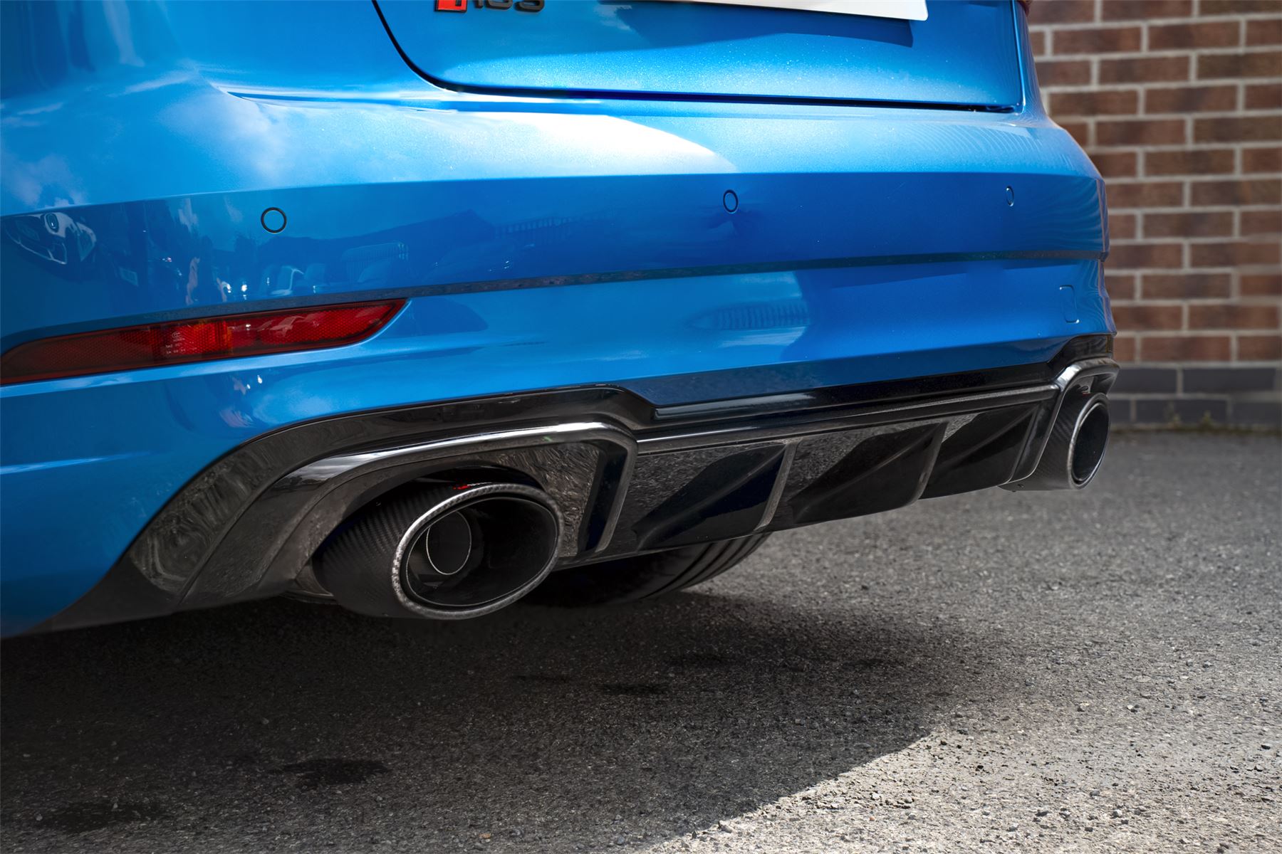 Scorpion Exhaust Non Res Cat/GPF-Back With Valves Audi RS3 8V Saloon/Sedan GPF Model 2019-2020
