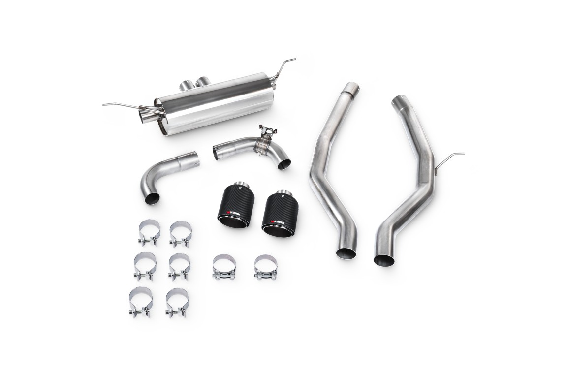 Scorpion Exhaust Non Res GPF Back Valved Ascari Tailpipe Toyota Supra A90 3.0T GPF Model 2019-2026