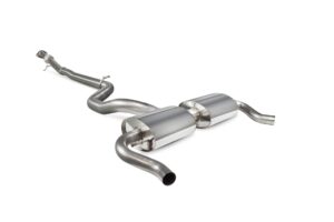 Scorpion Exhaust Non-Resonated Cat-Back System OE Fitment Tailpipe Renault Clio MK4 220 Trophy 2015-2018