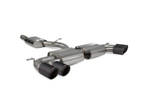 Scorpion Resonated Cat/GPF-Back system Volkswagen Golf R MK8/8.5 GPF Model 2021-2026