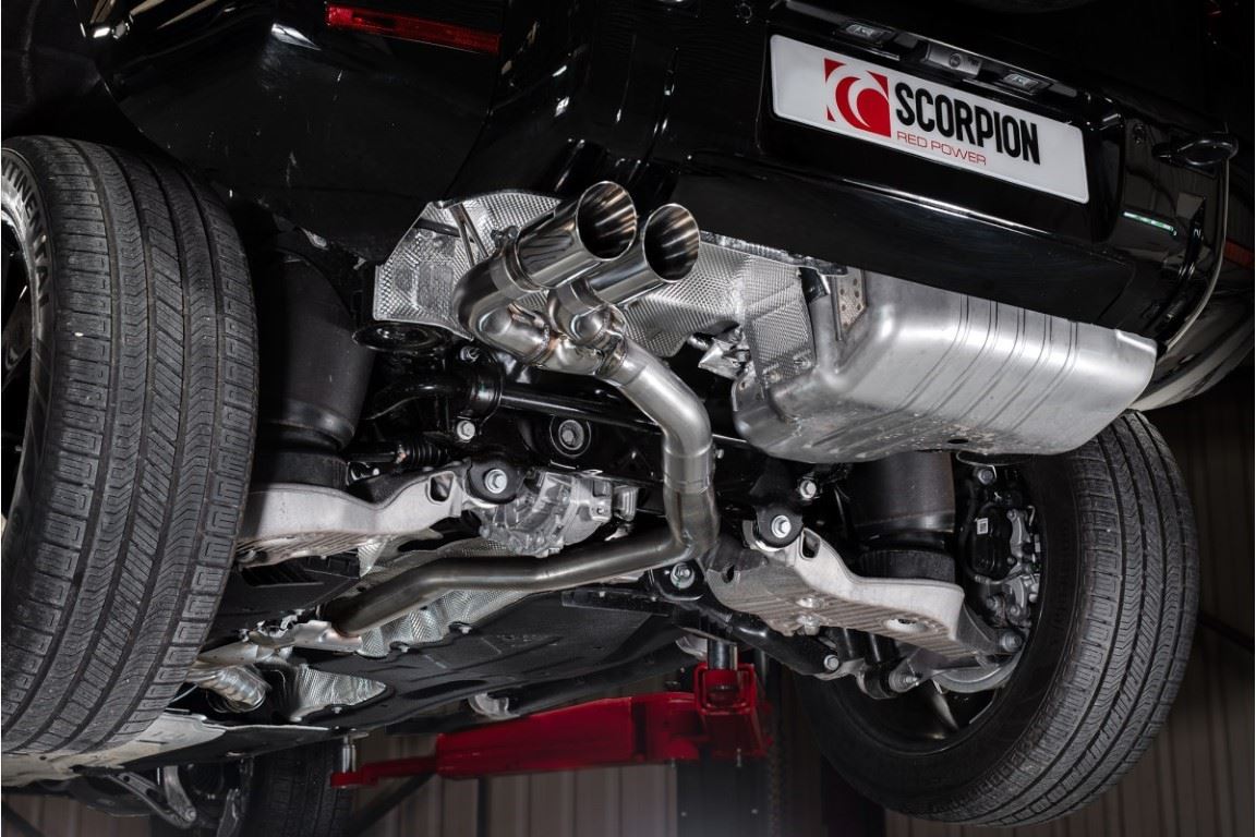 Scorpion Rear Silencer Delete Daytona Land Rover Defender D300 90/110/130 3.0 Diesel Models 2020-2026