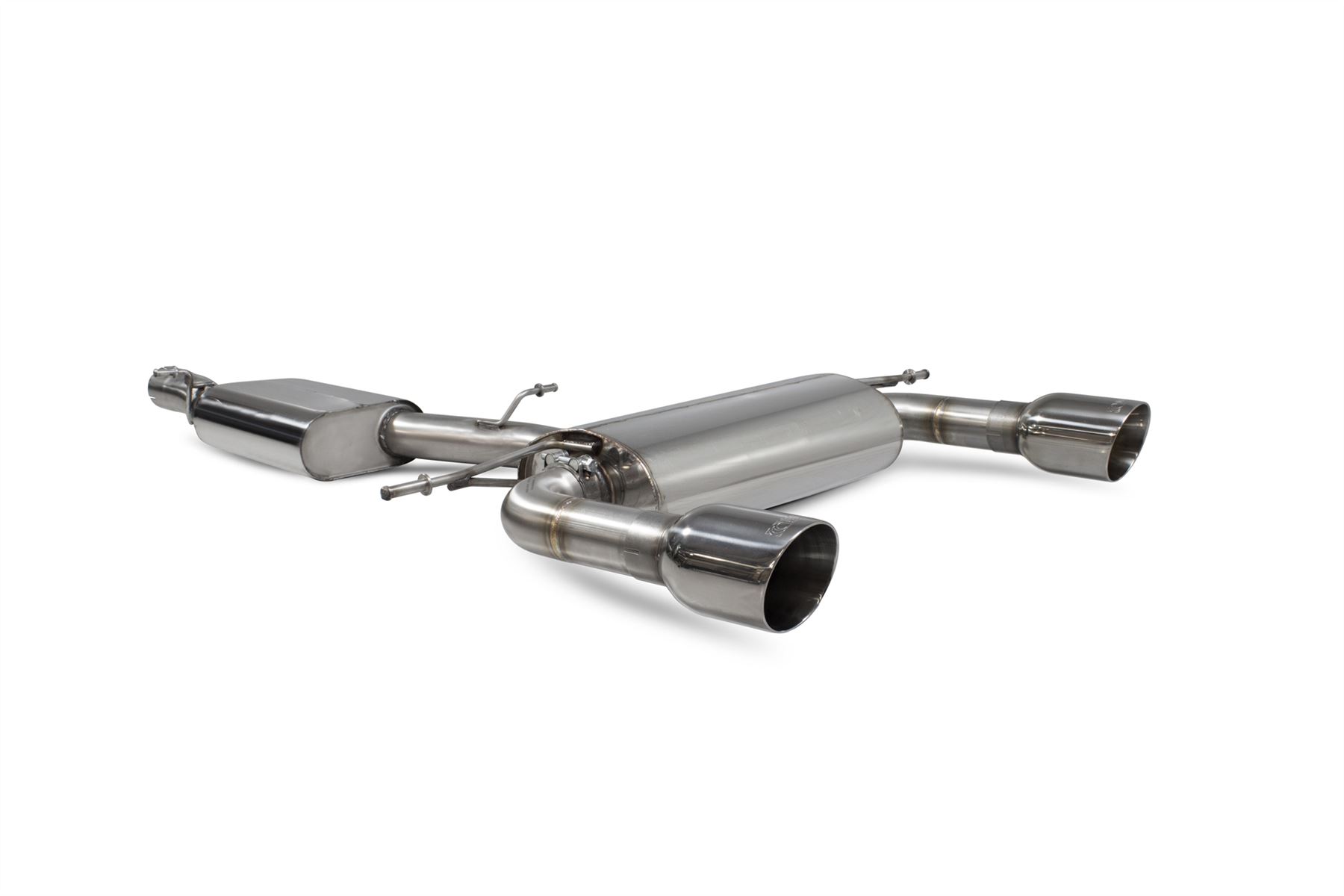 Scorpion Exhaust Res Cat-Back No-Valves Audi TT MK3 2.0 TFSi Quattro Coupe Non-GPF Model 2014-2019