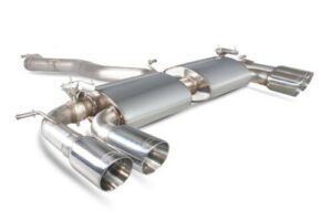 Scorpion Exhaust Non-Res Cat-Back Valved Volkswagen Golf MK7 R 2014-2016