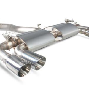 Scorpion Exhaust Non-Res Cat-Back Valved Volkswagen Golf MK7 R 2014-2016