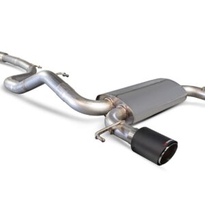 Scorpion Exhaust Res Cat-Back (Black) Vauxhall Corsa E VXR 2015-2018