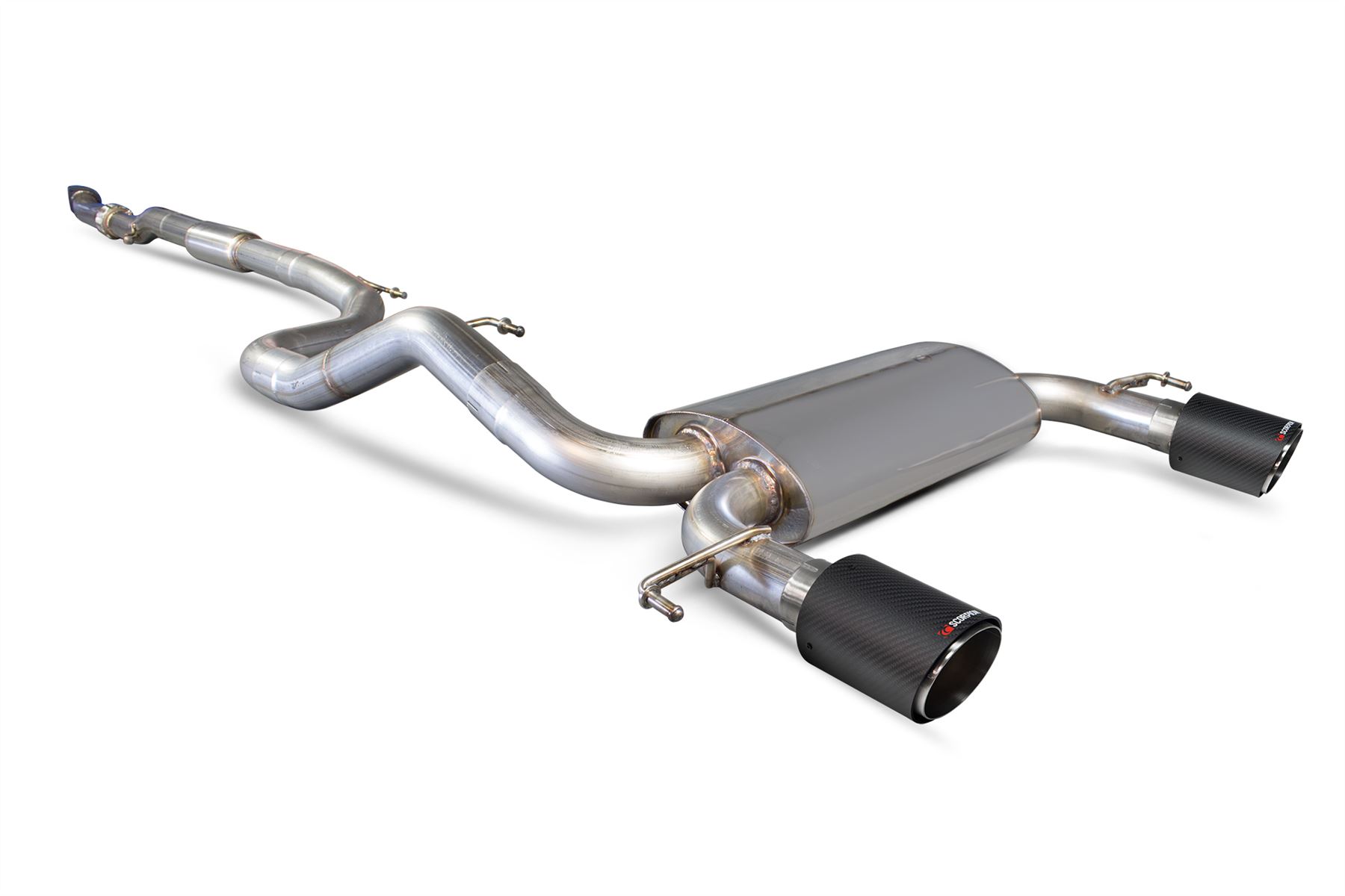 Scorpion Exhaust Res Cat-Back (Black) Vauxhall Corsa E VXR 2015-2018