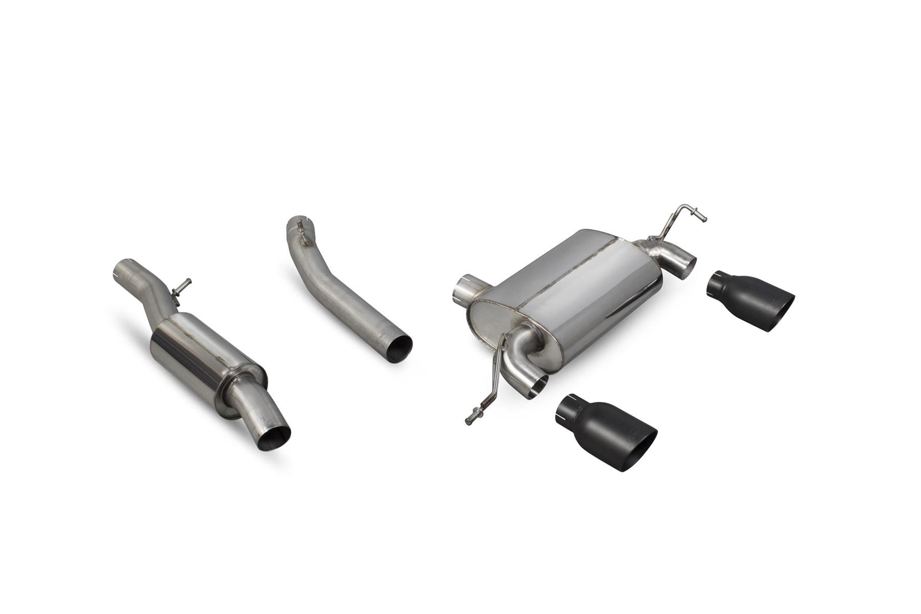Scorpion Exhaust Resonated Cat-Back System Audi TT Mk1 Quattro Sport 1999-2006
