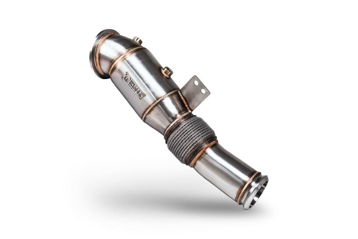 Scorpion downpipe with High Flow Sports Catalyst BMW M340i G20/G21 xDrive GPF Model 2019-2026