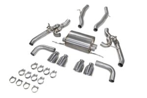Scorpion Daytona Half System with valves BMW X4 M Pre LCI GPF Model 2019-2021