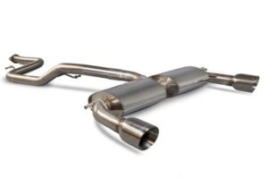 Scorpion Exhaust Non-Res Cat-Back 2.5" Ford Focus MK2 ST 225 2.5 Turbo 2006-2011