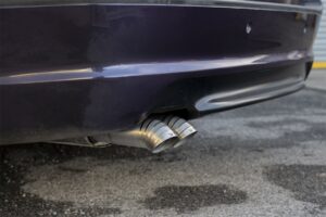 Scorpion Exhaust Cat-Back System Titanium Twin Downturn Trims BMW 325 E46 RWD Petrol 2000-2006