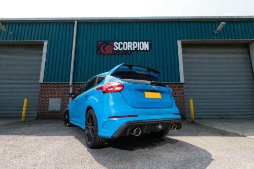 Scorpion Exhaust Cat-Back Valved Ford Focus MK3 RS Non-GPF Model 2016-2019