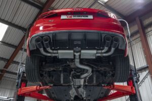 Scorpion Exhaust Res Cat/GPF-Back System With Valves Audi S3 2.0T 8V 3-Door/Sportback Pre-facelift 2013-2016