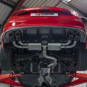 Scorpion Exhaust Res Cat/GPF-Back System With Valves Audi S3 2.0T 8V 3-Door/Sportback Pre-facelift 2013-2016