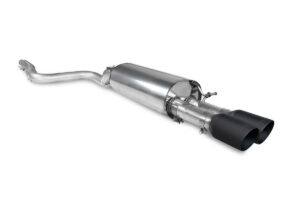 Scorpion Exhaust Black GPF-Back System non-valved Ford Puma ST 2020-2024