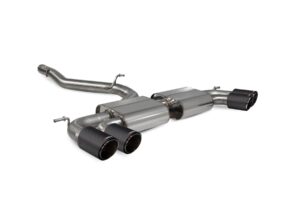 Scorpion Non-res Cat/GPF-Back system Volkswagen Golf R MK8/8.5 GPF Model 2021-2026