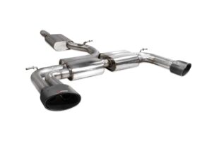 Scorpion Exhaust Resonated Cat/GPF Without Valves Audi S3 Saloon 8V 2013-2020
