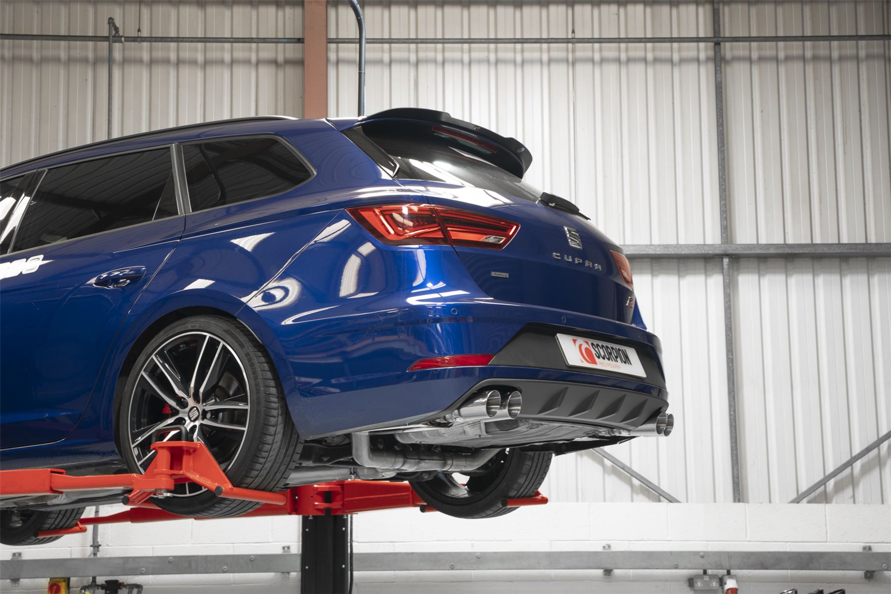 Scorpion Exhaust Resonated GPF-Back Seat Leon Cupra ST 300 4Drive 2018-2022