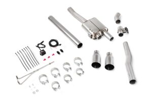 Scorpion Exhaust Tunr Non-Resonated Cat-Back System With Valve STW Tailpipe Mini Cooper S F56 Non-GPF Model 2014-2018