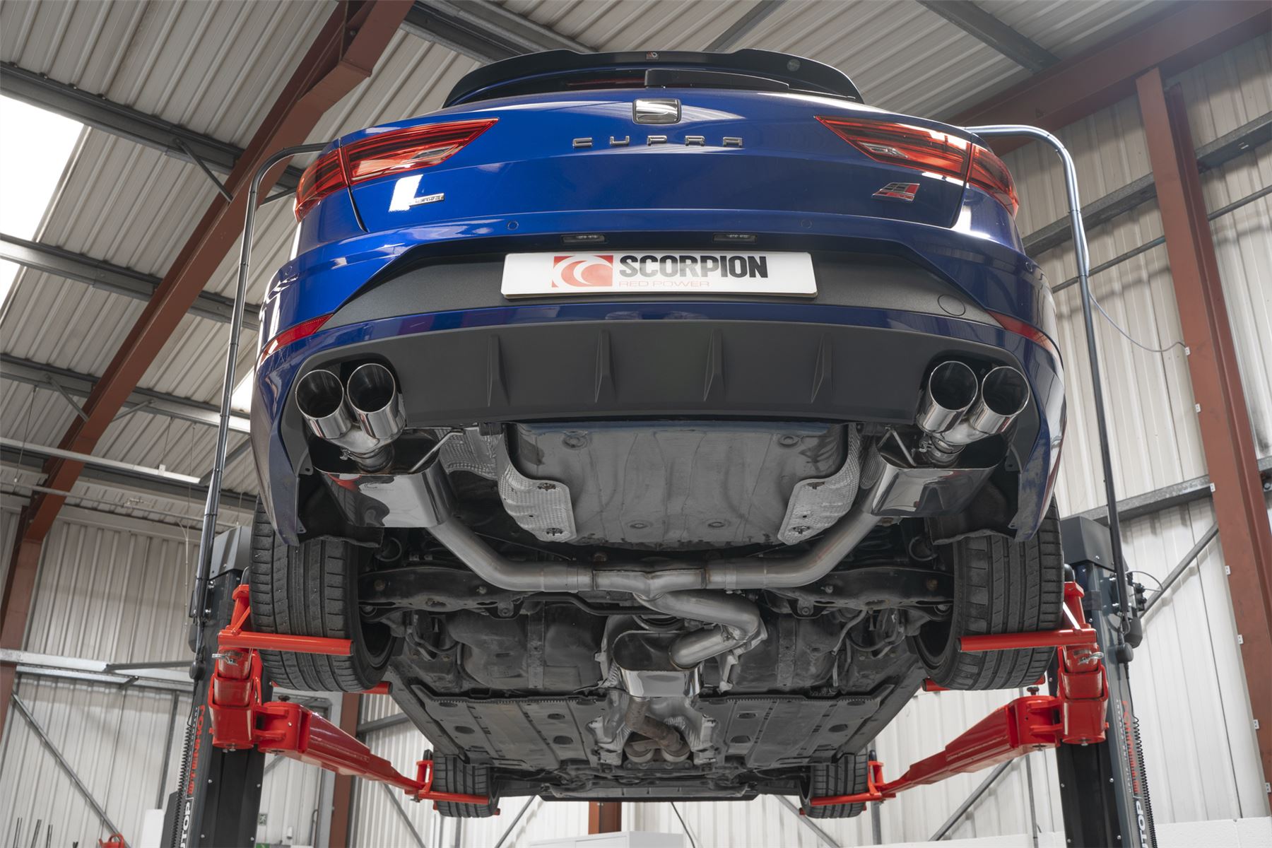 Scorpion Exhaust Resonated GPF-Back Seat Leon Cupra ST 300 4Drive 2018-2022